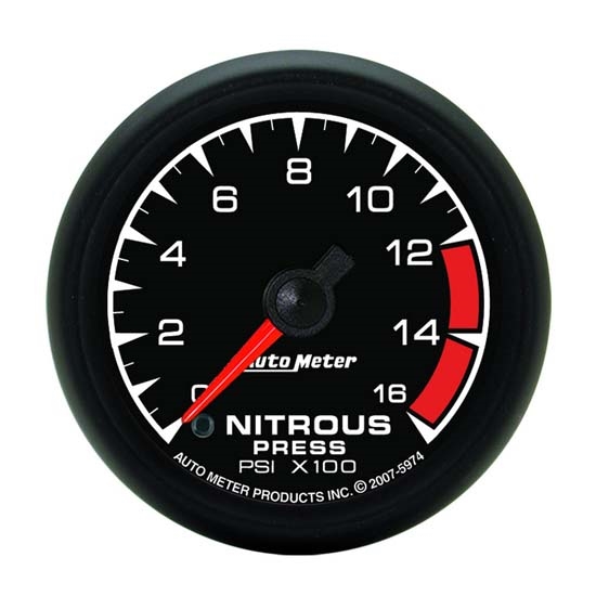 Auto Meter 5974 ES Digital Stepper Motor Nitrous Pressure Gauge