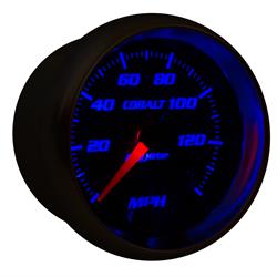 Auto Meter 6280 Cobalt Speedometer, 3-3/8, 0-140 MPH, Flat Lens