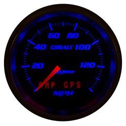 Auto Meter 6280 Cobalt Speedometer, 3-3/8, 0-140 MPH, Flat Lens