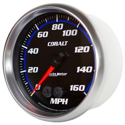Auto Meter 6281 Cobalt Speedometer, 5, 0-160 MPH, Flat Lens