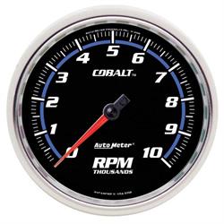AutoMeter 6298 Cobalt Air-Core In-Dash Tachometer Gauge, 5 Inch