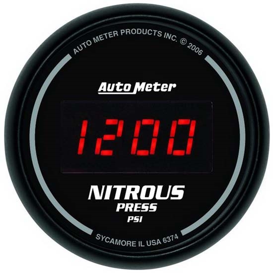 Auto Meter 6374 Sport-Comp Digital Digital Nitrous Pressure Gauge