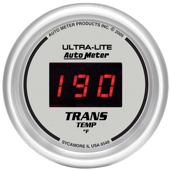 Auto Meter 6549 Ultra-Lite Digital Digital Transmission Temp Gauge