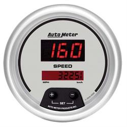 AutoMeter 6588 Ultra-Lite Digi. Digi. Speedometer,160MPH,3-3/8