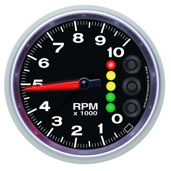 Auto Meter 6847-05705 Elite Air-Core Pedestal Tachometer Gauge