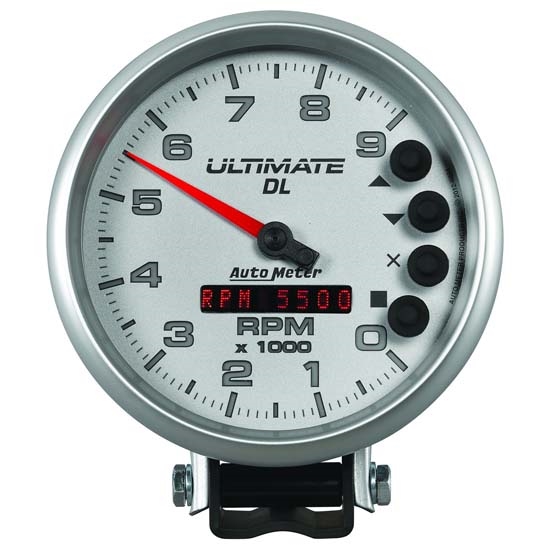 Auto Meter 6894 Ultimate Air-Core Pedestal Tachometer, 9k, 5 Inch