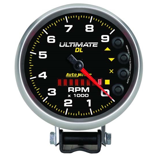 Auto Meter 6896 Ultimate Air-Core Pedestal Tachometer, 9k, 5 Inch
