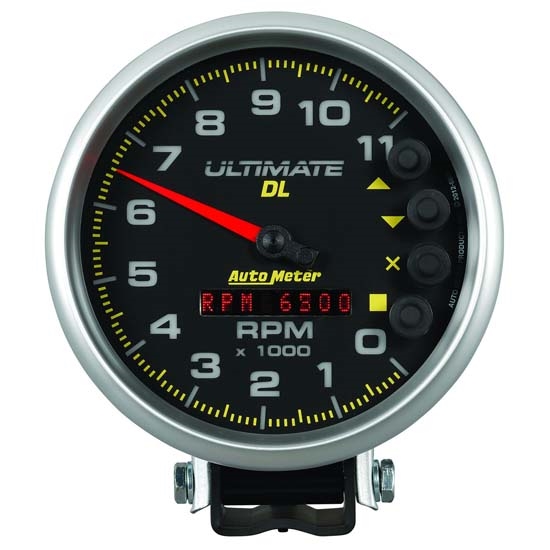 Auto Meter 6897 Ultimate Air-Core Pedestal Tachometer, 11k, 5 Inch