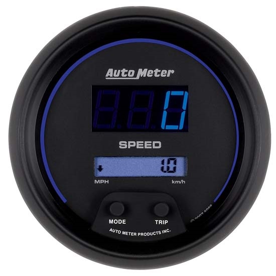 Auto Meter 6988 Cobalt Digital Speedometer Gauge, 3-3/8 Inch