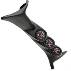 AutoMeter 7072 Z-Series 3-Gauge Pillar Kit,99-07 Powerstroke/SD