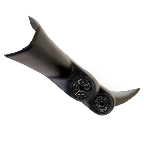 Auto Meter 7087 2001-06 Chevy Duramax Dual A-Pillar Gauge Kit, Speaker