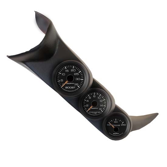 Auto Meter 7088 01-06 Chevy Duramax Triple A-Pillar Gauge Kit, Speaker