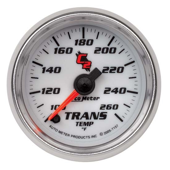 Auto Meter 7157 C2 Digital Stepper Motor Transmission Temp Gauge