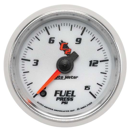 Auto Meter 7162 C2 Digital Stepper Motor Fuel Pressure Gauge
