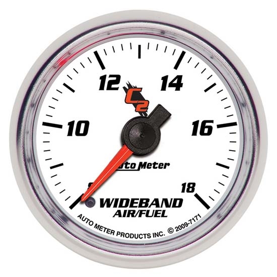 Auto Meter 7171 C2 Digital Stepper Motor Wideband Air/Fuel Ratio Gauge
