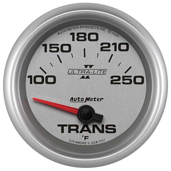 Auto Meter 7757 Ultra-Lite II Air-Core Transmission Temperature Gauge