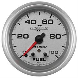 AutoMeter 7763 Ultra-Lite II Digi. StepperMotor Fuel Press Gauge