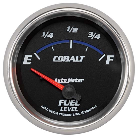 Auto Meter 7914 Cobalt Air-Core Fuel Level Gauge, 2-5/8 Inch