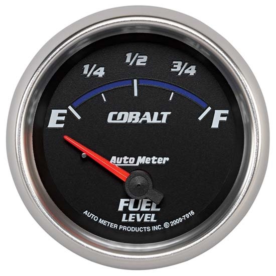 Auto Meter 7916 Cobalt Air-Core Fuel Level Gauge, 2-5/8 Inch