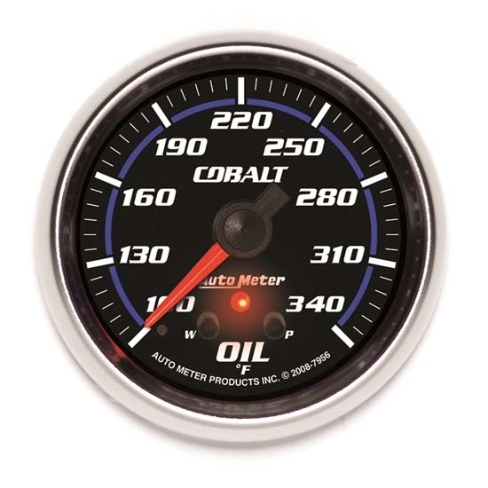 Auto Meter 7956 Cobalt Digital Stepper Motor Oil Temperature Gauge