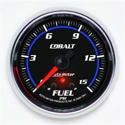 AutoMeter 7961 Cobalt Digital Stepper Motor Fuel Press. Gauge