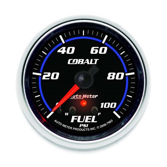 Auto Meter 7963 Cobalt Digital Stepper Motor Fuel Pressure Gauge