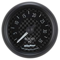 AutoMeter 8004 GT Mechanical Boost Gauge, 2-1/16 Inch, 35 PSI