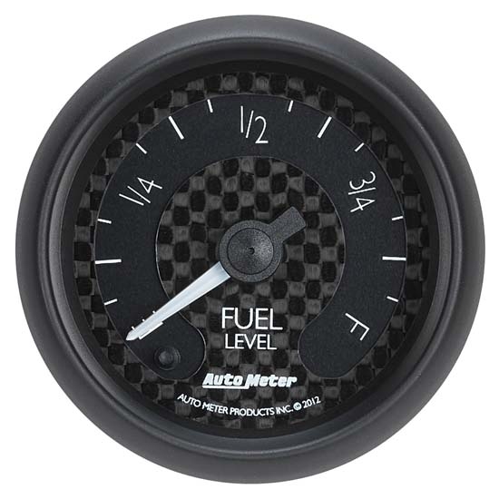 Auto Meter 8010 GT Digital Stepper Motor Fuel Level Gauge, 2-1/16 Inch