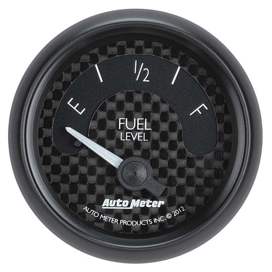 Auto Meter 8014 GT Air-Core Fuel Level Gauge, 2-1/16 Inch