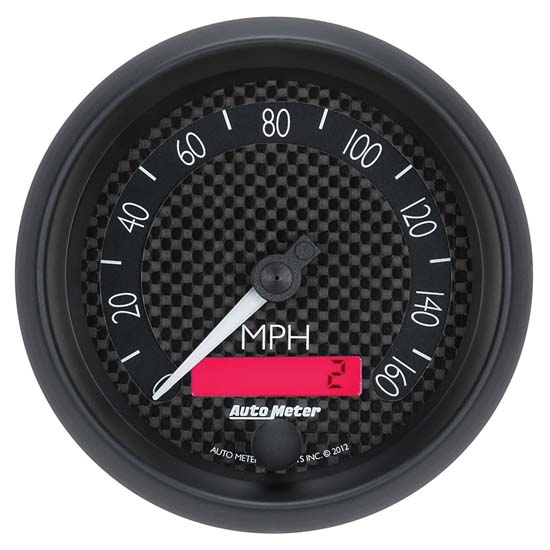 Auto Meter 8088 GT Air-Core Speedometer Gauge, 3-3/8 Inch