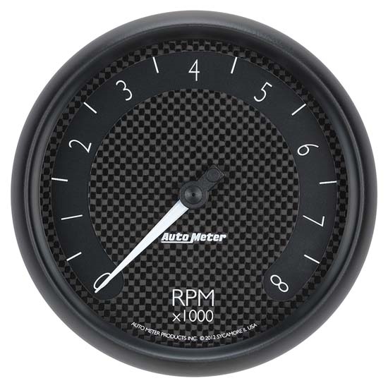 Auto Meter 8098 GT Air-Core In-Dash Tachometer Gauge, 5 Inch