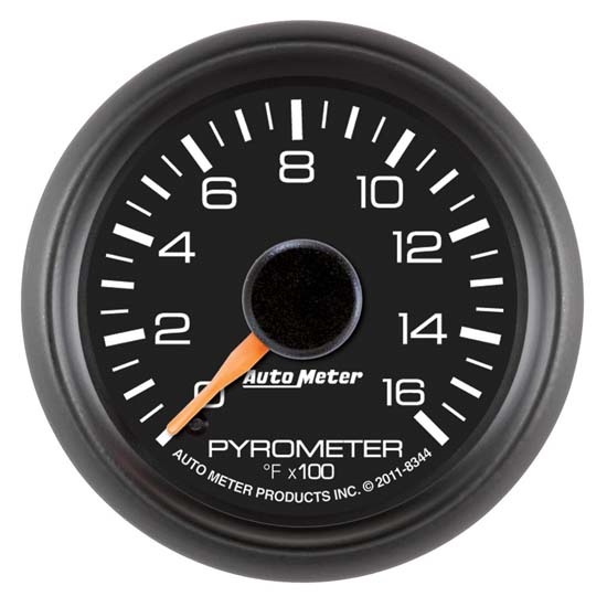 Auto Meter 8344 GM Factory Match Digital Stepper Motor Pyrometer Gauge