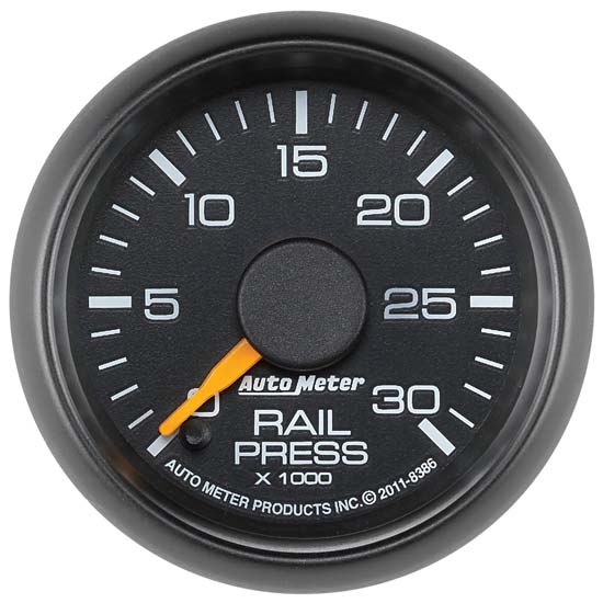 Auto Meter 8386 GM Digital Stepper Motor Fuel Rail Pressure Gauge