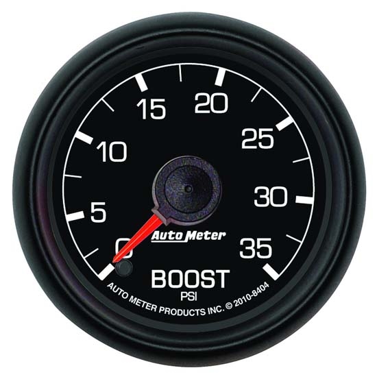 Auto Meter 8404 Ford Factory Match Mechanical Boost Gauge, 2-1/16 Inch