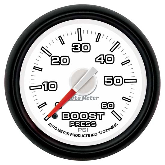 Auto Meter 8505 Gen 3 Dodge Factory Match Mechanical Boost Gauge