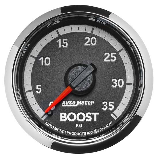 Auto Meter 8507 Gen 4 Dodge Factory Match Mechanical Boost Gauge