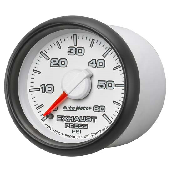 Auto Meter 8525 Gen 3 Dodge Factory Mechanical Exhaust Pressure Gauge