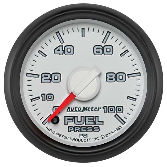 Auto Meter 8563 Gen 3 Dodge Digital Stepper Motor Fuel Pressure Gauge