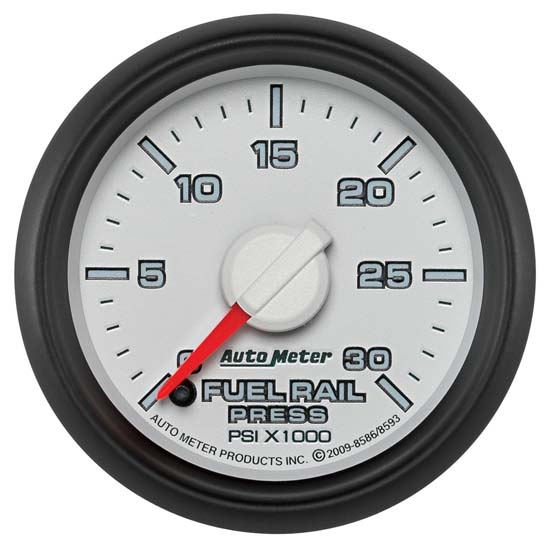 Auto Meter 8586 Gen3 Dodge Digital Stepper Motor Fuel Rail Press Gauge