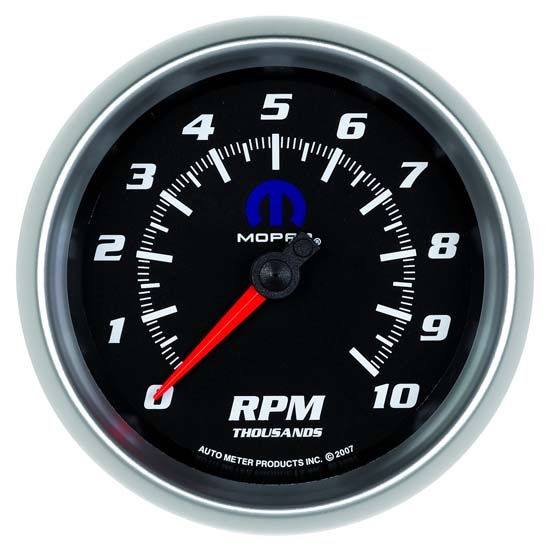 Auto Meter 880024 Mopar Air-Core In-Dash Tachometer Gauge, 3-3/8 Inch