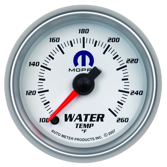 AutoMeter 880032 Mopar Digi. StepperMotor Water Temperature Gauge