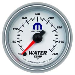 AutoMeter 880032 Mopar Digi. StepperMotor Water Temperature Gauge