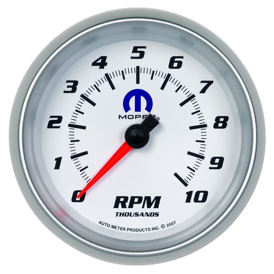 Auto Meter 880038 Mopar Air-Core In-Dash Tachometer Gauge, 3-3/8 Inch