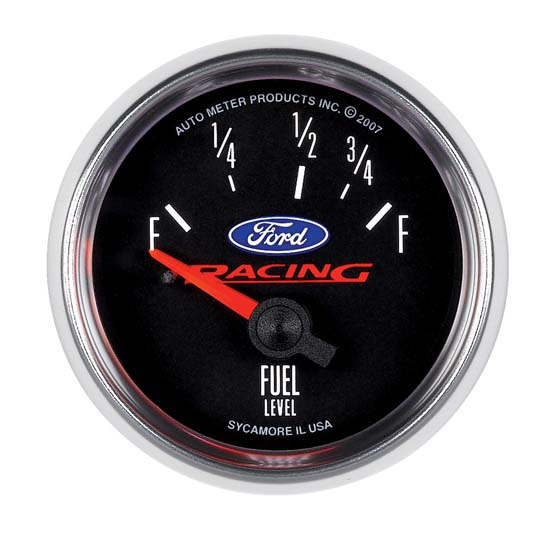 Auto Meter 880075 Ford Racing Air-Core Fuel Level Gauge, 2-1/16 Inch