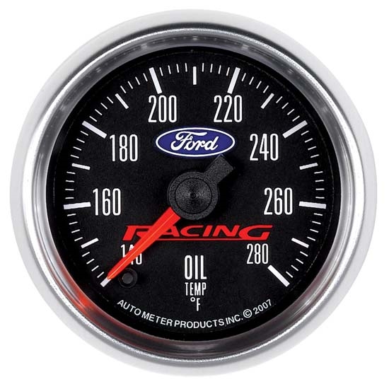Auto Meter 880079 Ford Racing Digital Stepper Motor Oil Temp Gauge