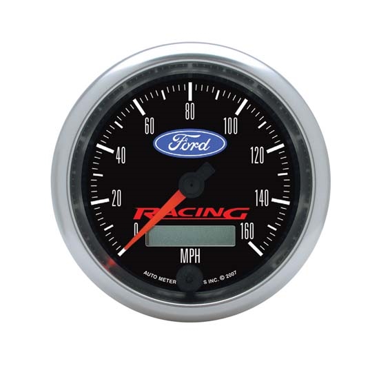 Auto Meter 880082 Ford Racing Air-Core Speedometer Gauge, 3-3/8 Inch