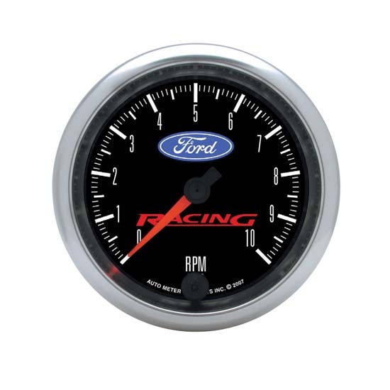 Auto Meter 880084 Ford Racing Air-Core In-Dash Tachometer Gauge