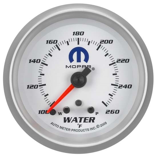 Auto Meter 880250 Mopar Digital Stepper Motor Water Temperature Gauge