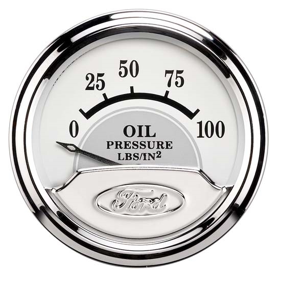 Auto Meter 880352 Ford Masterpiece Air-Core Oil Pressure Gauge