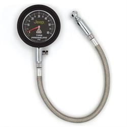 AutoMeter 880805 Mechanical Tire Pressure Gauge, 60 PSI, Jeep